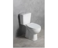 AQUALINE MANUEL WC kombi, dvojtlačítko 3/6l, spodní odpad, bílá (3)