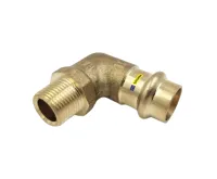 CU lisovací koleno přechodové 90° 8092 - 35 x 5/4" - pro topení i rozvod plynu F/M CU lisovací koleno přechodové 90° 8092 - 35 x 5/4" - pro topení i rozvod plynu F/M