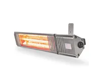 Ohřívač terasy | 2000 W | 9 Nastavení Teploty | Na zeď | IP65 | Hliník