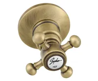 SAPHO ANTEA podomítková sprchová baterie, 2 výstupy, bronz (4)