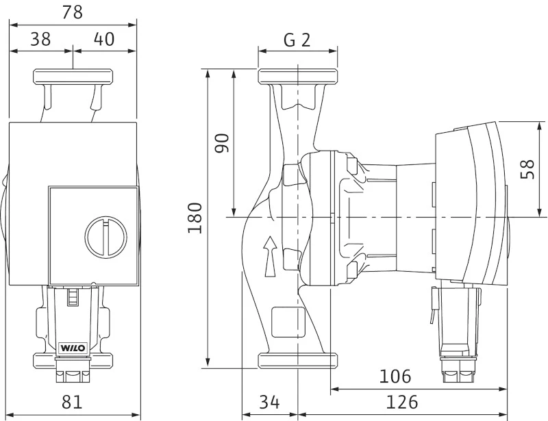 WILO Yonos PICO 30/1-8 obehove cerpadlo pro topeni | TOPENILEVNE.CZ