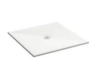 GSI Keramická sprchová vanička, čtverec 100x100x2cm, bílá mat (3)