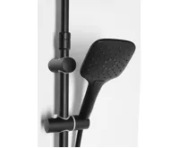 AQUALINE KERA sprchový sloup s napojením na baterii, černá mat (8)