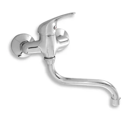 NOVASERVIS Dřezová umyvadlová baterie 100 mm Titania Iris chrom - 92074/T,0