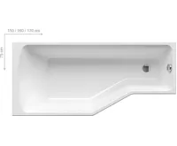 Ravak Panel A čelní BeHappy L 150 cm (1)