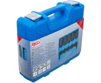 BGS Hlavice nástrčné tvrzené, šestihranné, 12hranné, 12,5 mm (1/2"),vel. E10 - E24, 10dílná - (4)