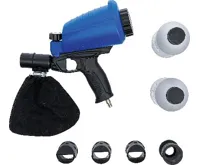 BGS Pneumatická pískovací pistole vč. příslušenství, 3dílná (2)