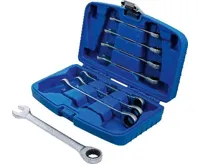 BGS Klíče očkoploché ráčnové, 8 - 19 mm, 8 dílná sada (2)