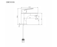 Umyvadlová stojánková baterie Viana s bidetovou sprchou (1)