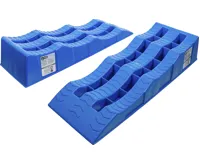 BGS Sada nájezdových ramp , plast , se 3 výškami nájezdu , 2dílná