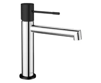 SAPHO SOLARIS stojánková umyvadlová baterie, chrom/černá mat