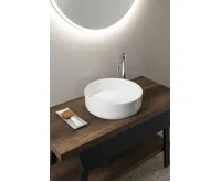 SAPHO FIASTRA keramické umyvadlo na desku, Ø 40cm, bílá (5)