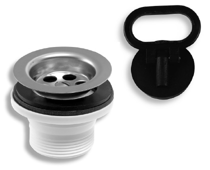 Novaservis dřezový uzávěr 6/4" plast - 449,p