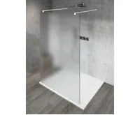 GELCO VARIO WHITE jednodílná sprchová zástěna do prostoru, matné sklo, 1000 mm