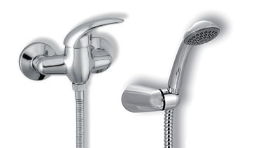 Novaservis sprchová baterie 100 mm metalia 55 chrom - 55064,0