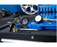 BGS Měřič komprese a měřič tlaku benzínu pro benzínové i naftové motory (4)