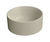 GSI KUBE X keramické umývátko na desku, průměr 32cm, creta mat