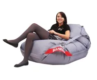 Sedací pytel 189x140 comfort s popruhy gray (2)