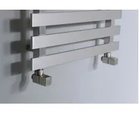 SAPHO CUBE připojovací sada ventilů ruční rohová, nerez mat (4)