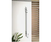 SAPHO PASADOR elektrický sušák ručníků, kulatý, 150x1500 mm, 30 W, nerez lesk (2)