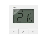 ENGO Controls Chytrý termostat E25-230W, ENGO Smart, TUYA, bílá