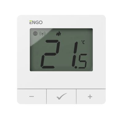 ENGO Controls Bezdrátový termostat E25-24W, napájení 24V, ENGO Smart, TUYA