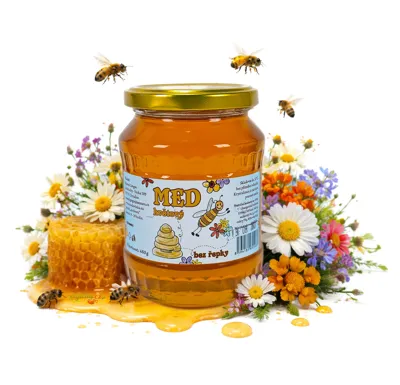 Madami ochucený med Zázvor 520ml