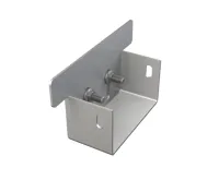 ALCAPLAST Koncovka drenážního žlabu 100 mm, nerez ADZ-P012