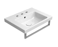 GSI NORM keramické umyvadlo 50x40cm, 3 otvory, bílá ExtraGlaze (2)