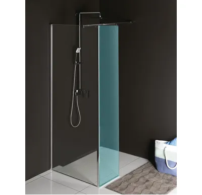 POLYSAN MODULAR SHOWER stěna k instalaci na zeď, pro připojení pevného panelu, 1000 mm