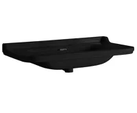 KERASAN WALDORF keramické umyvadlo 100x55cm, černá mat KERASAN WALDORF keramické umyvadlo 100x55cm, černá mat