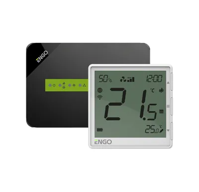 ENGO Controls Bezdrátový regulátor ventilátoru EFAN-RFW, Wi-Fi, bílý