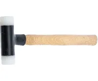 BGS Palička s nylonovou hlavou, násada Hickory, O hlavy 30 mm (2)