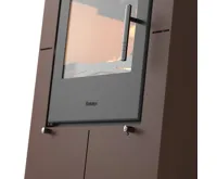 HS Flamingo Krbová kamna FLAMINGO ® EVENES hnědá - sametová (9)