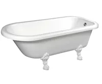 POLYSAN FOXTROT volně stojící vana 170x75x64cm, nohy bílé, bílá POLYSAN FOXTROT volně stojící vana 170x75x64cm, nohy bílé, bílá