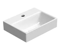 GSI NUBES keramické umývátko 36x28cm, broušená spodní hrana, bílá ExtraGlaze GSI NUBES keramické umývátko 36x28cm, broušená spodní hrana, bílá ExtraGlaze