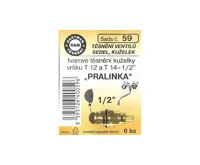 Hartman Sada č.  59: sada k vršku baterie - pralinka - 1/2" - 6x4802 Hartman Sada č.  59: sada k vršku baterie - pralinka - 1/2" - 6x4802