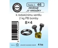 Hartman Sada č.  46: sada "O" kr. k redukč.vent. PB - 8x4 - 4x5023 Hartman Sada č.  46: sada "O" kr. k redukč.vent. PB - 8x4 - 4x5023