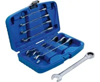 BGS Klíče očkoploché ráčnové, 8 - 19 mm, 8 dílná sada (1)