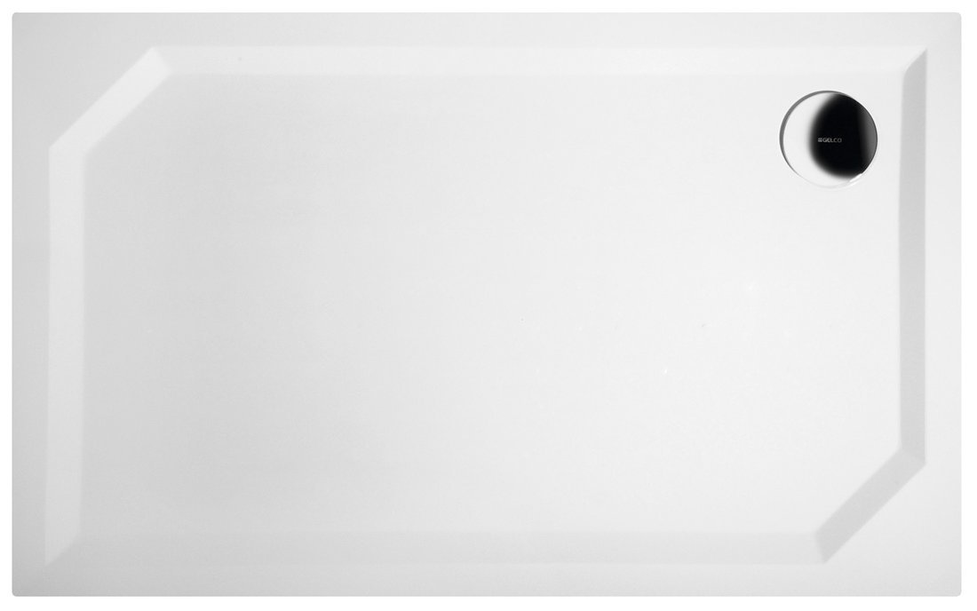 GELCO SARA sprchová vanička z litého mramoru, obdélník 120x75cm, hladká