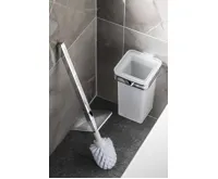 GEDY SAMOA WC štětka závěsná, mléčné sklo, chrom (4)