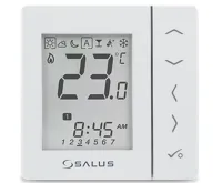 SALUS Týdenní programovatelný termostat 230V - bílý VS30W, Drátové