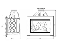 HS Flamingo Laudel DECOR  900 Onde Krbová vložka 6592-44 (2)