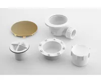 POLYSAN Vaničkový sifon, průměr 90mm, DN40, krytka zlato mat (2)