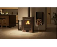 HS Flamingo Krbová kamna FLAMINGO ® ESPO II hnědá - sametová (6)