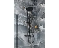 SAPHO SOLARIS sprchový sloup s termostatickou baterií, černá mat (4)