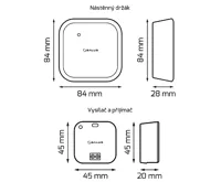 SALUS Bezdrátový síťový spínač RR868, Systém SMART HOME (1)
