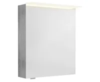SAPHO LINEX galerka s LED osvětlením, 60x70x15cm, levá/pravá, dub stříbrný