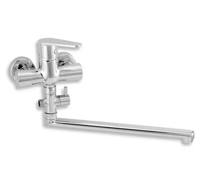 NOVASERVIS Paneláková bez příslušenství 100mm Titania Fresh chrom - 96673/1,0