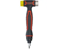 BGS Kladivo s výměnnou hlavou, s ráčnovou otočnou rukojetí na bity, přepínací, 3 v 1 (1)